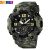 Vintage Men Military Watch 50m Waterproof Wristwatch Top Brand Casual Sport Style Digital Watch PU Band